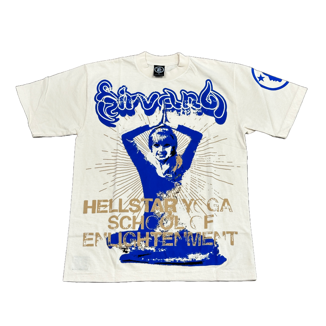 Hellstar Yoga Tee White (Overseas Exclusive)