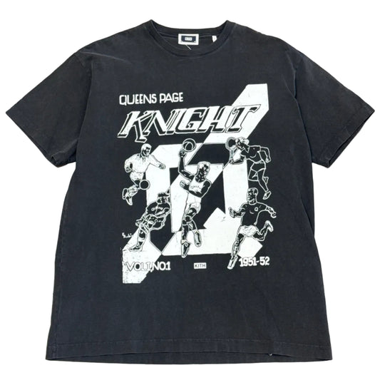Kith Russell Athletic CUNY Queens College Knights Vintage Tee Black
