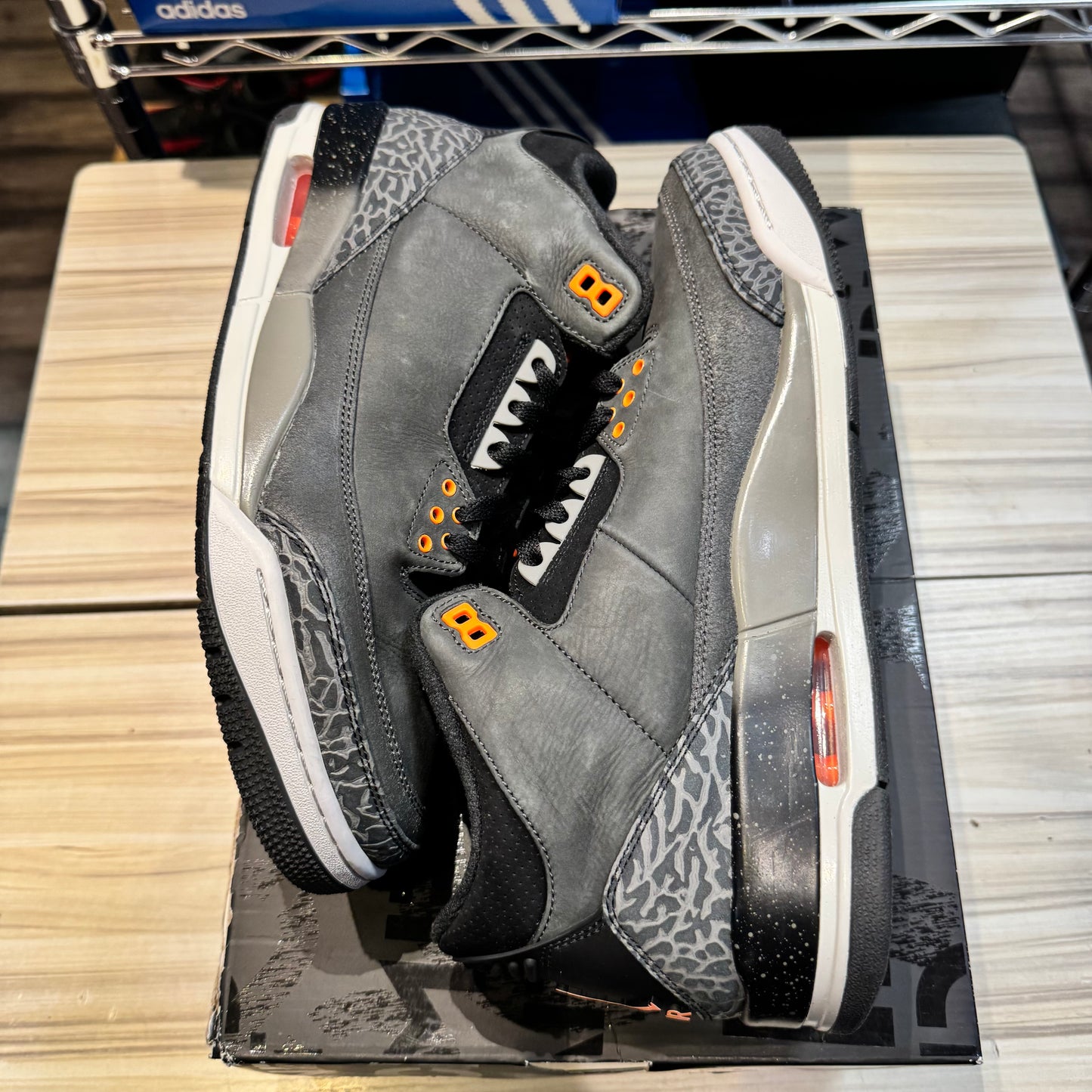USED Jordan 3 Retro Fear Pack (2023)