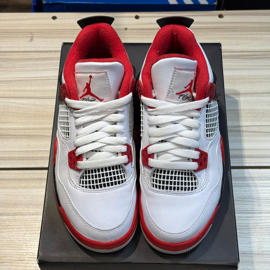 USED Jordan 4 Retro Fire Red (2020) (GS)