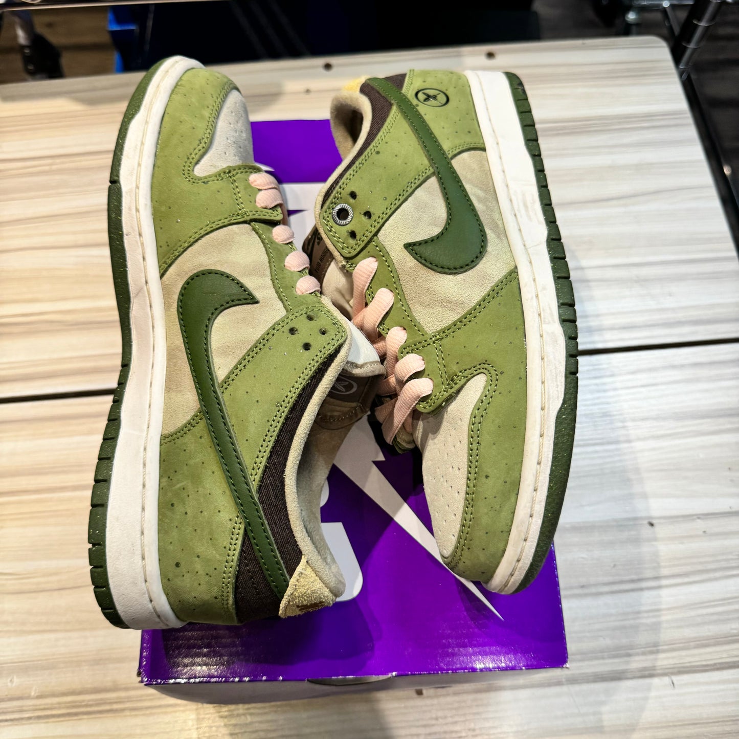 USED Nike SB Dunk Low Yuto Horigome Matcha