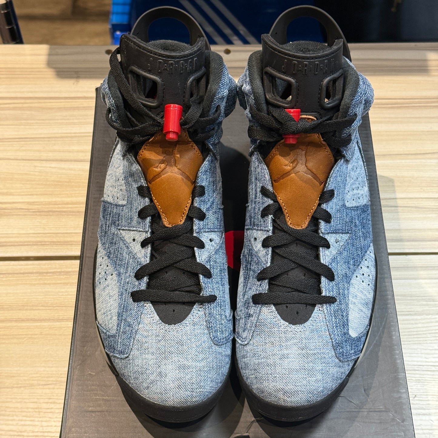 USED Jordan 6 Washed Denim