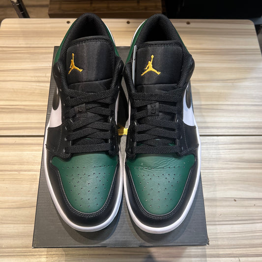 USED Jordan 1 Low Green Toe