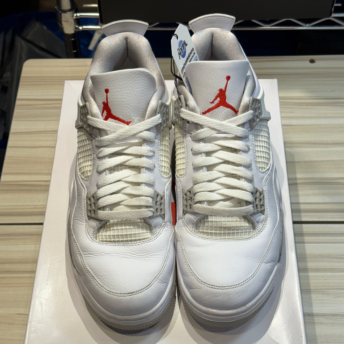 USED Jordan 4 Retro White Oreo (2021)