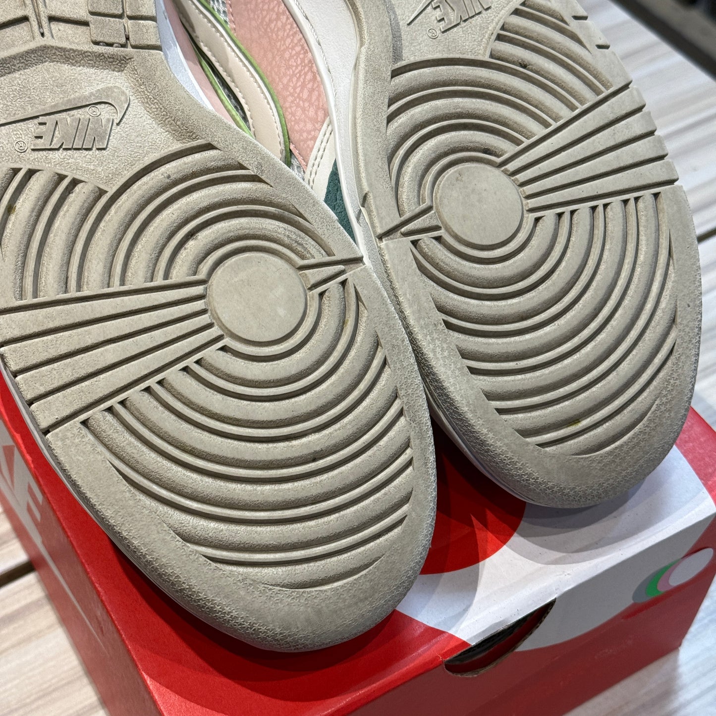 USED Nike Dunk Low Scrap Grey Haze