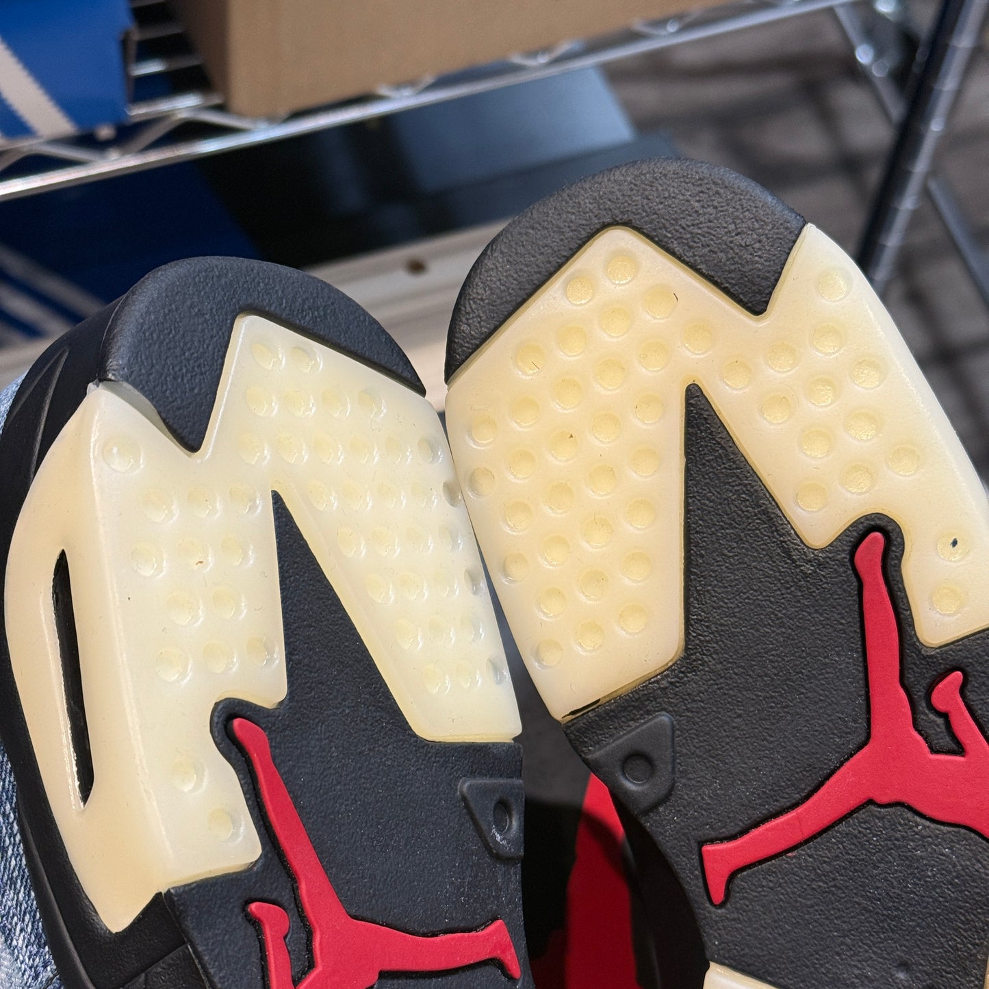 USED Jordan 6 Washed Denim