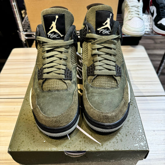 USED Jordan 4 Craft Medium Olive