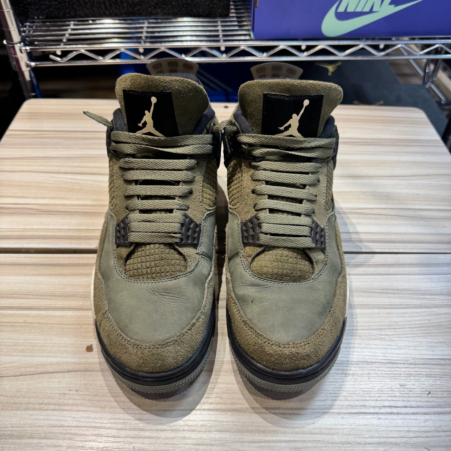 USED Jordan 4 Retro SE Craft Medium Olive