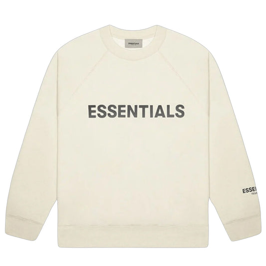 Essentials Crewneck Applique Logo Buttercream