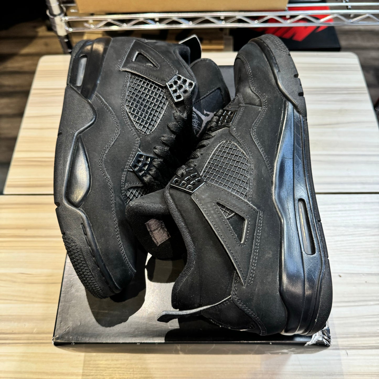 USED Jordan 4 Retro Black Cat (2020)