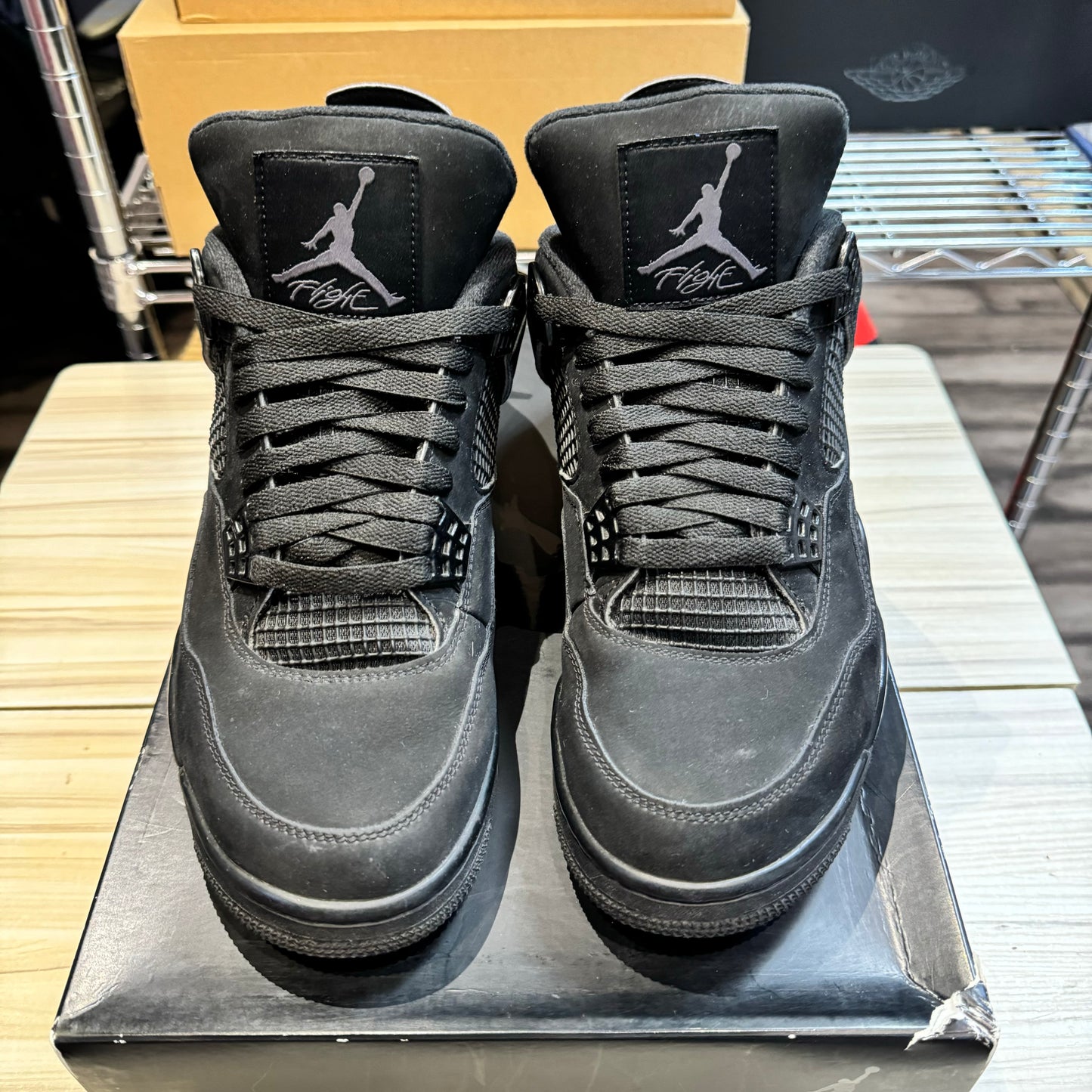 USED Jordan 4 Retro Black Cat (2020)