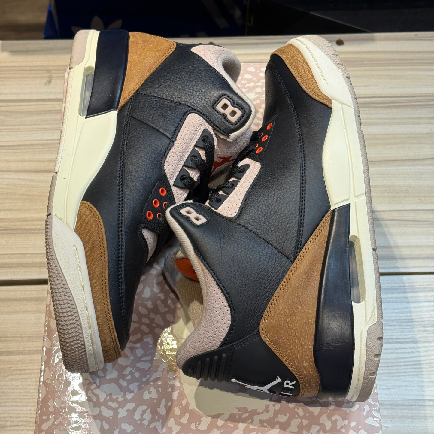 USED Jordan 3 Desert Elephant