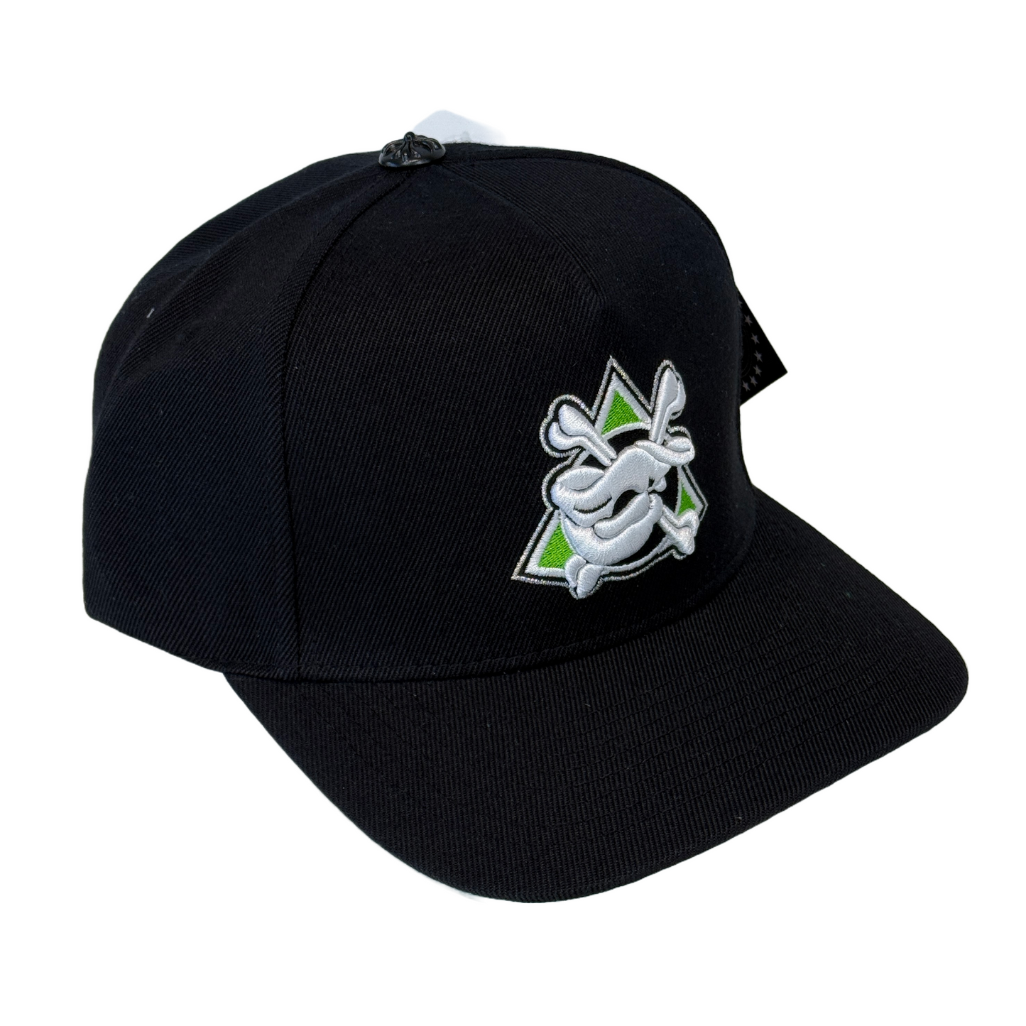 KillTheHype Mighty Ducks Bone Black Snapback Hat