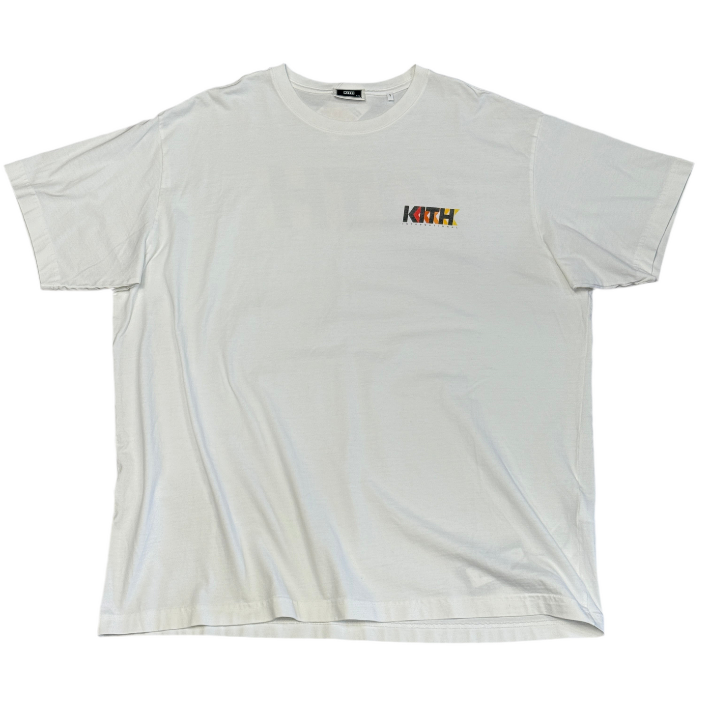 Kith International Logo Tee White