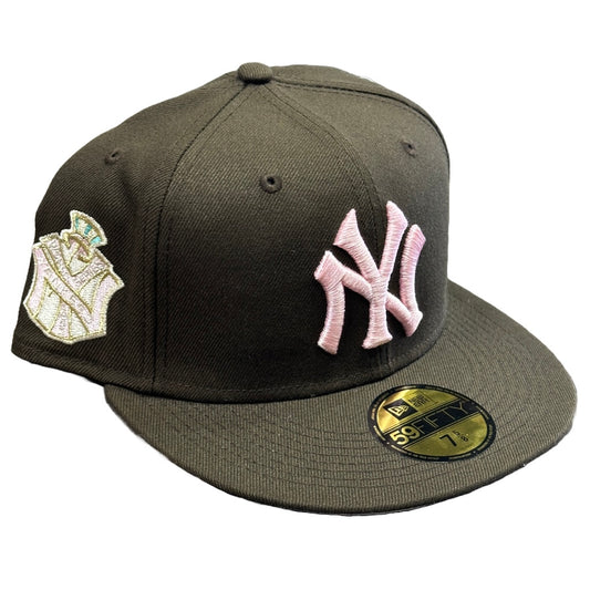 New Era Exclusive Fitted - Yankees Brown/Pink