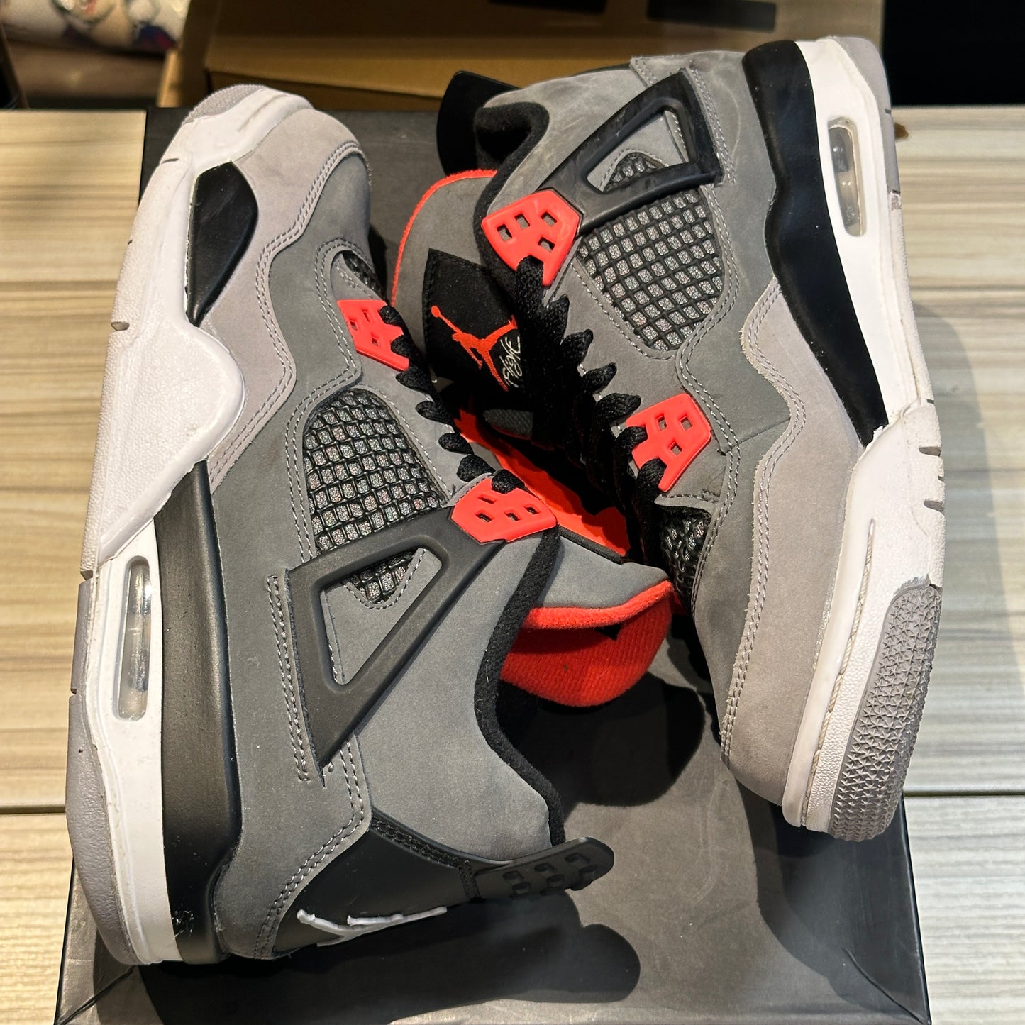 USED Jordan 4 Retro Infrared (GS)