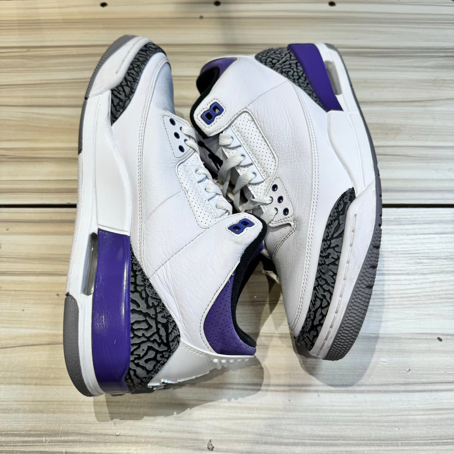 USED Jordan 3 Retro Dark Iris