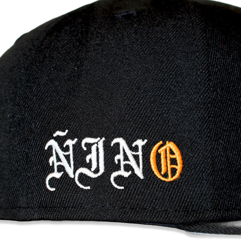 Hype & El Ñino New Era Fitted Black/Orange