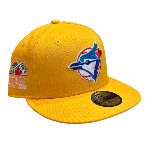 New Era Fitted - Jays Yellow Pink