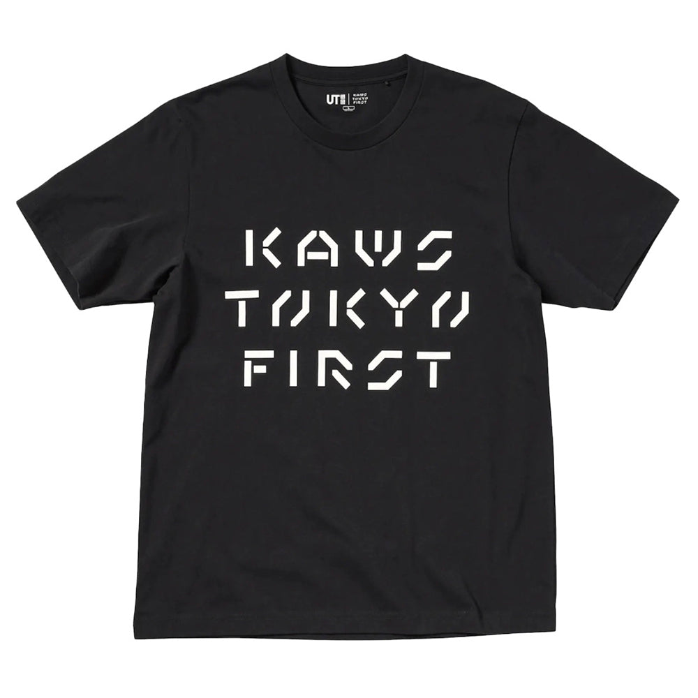 KAWS Uniqlo Tokyo First Tee Black (JP) - The Hype Kelowna