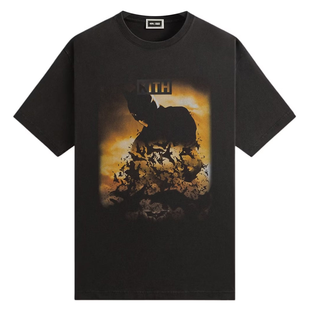 Kith x Batman Begins Vintage Tee Black