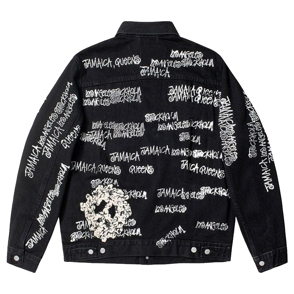 Stussy x Denim Tears x Our Legacy TTL Denim Jacket Black