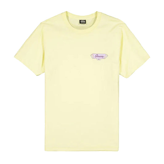 Stussy Tee Palm Springs Yellow