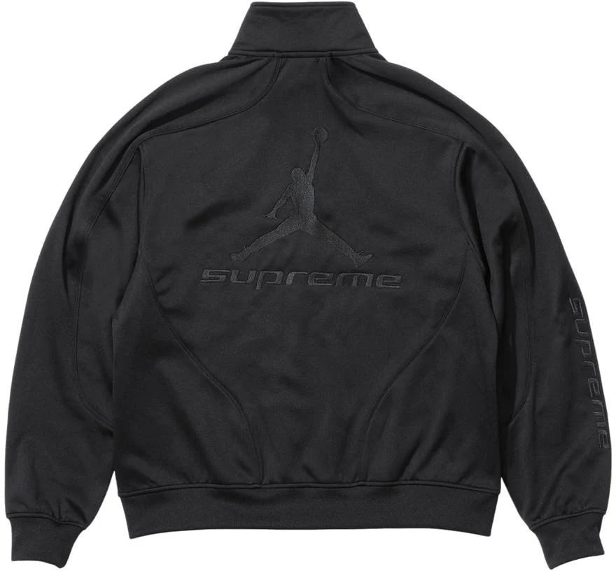 Supreme Jordan Tricot Track Jacket Black