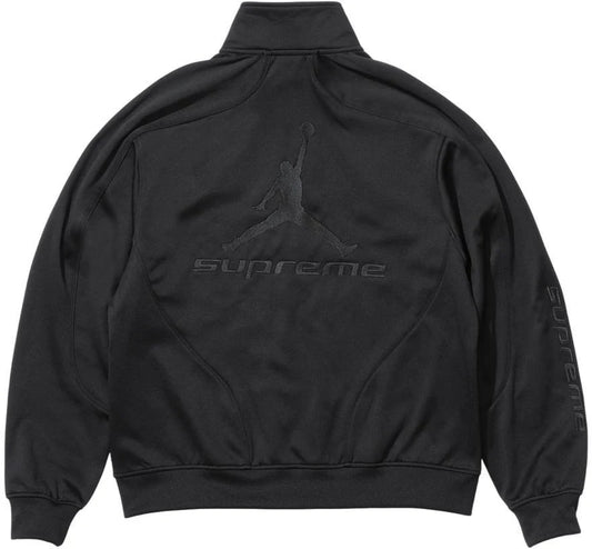 Supreme Jordan Tricot Track Jacket Black