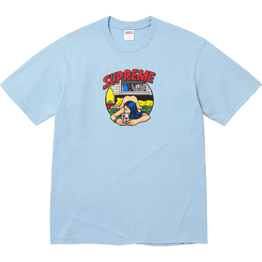 Supreme Bedroom Tee Powder Blue