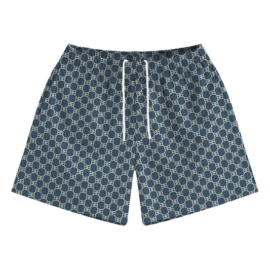 Bravest Studios Mesh Shorts - Matrix Navy