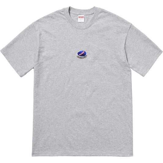 Supreme Bottle Cap Tee Grey