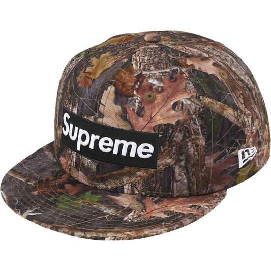 Supreme Championship Box Logo New Era Fitted Hat TrueTimber Camo