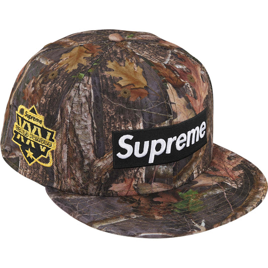 Supreme Championship Box Logo New Era Fitted Hat TrueTimber Camo