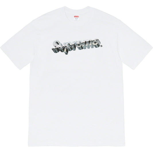 Supreme Chrome Logo Tee White