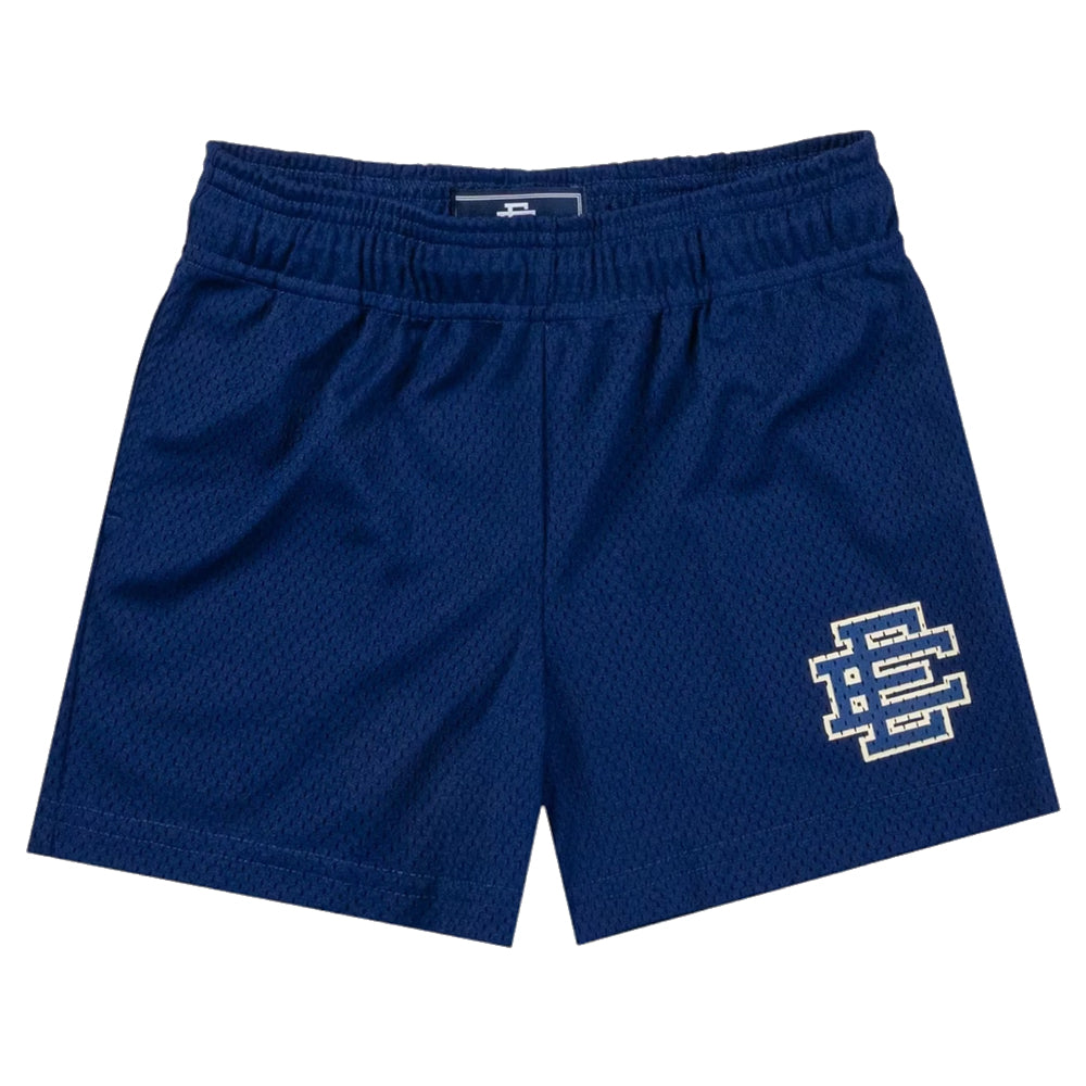 Eric Emanuel Mesh Shorts - Beacon Blue/Off White (YOUTH)