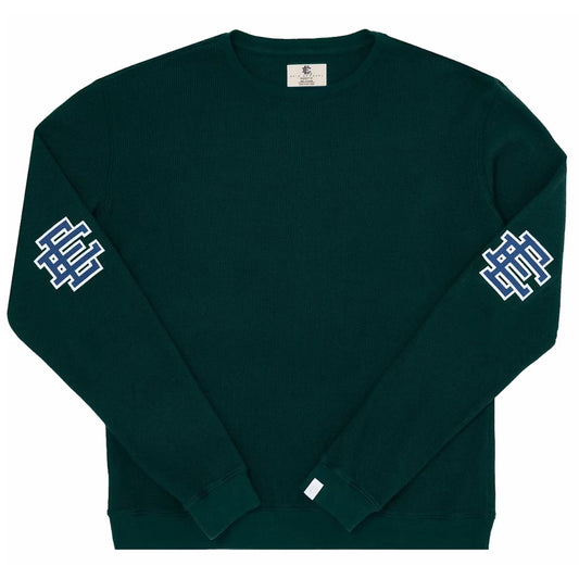 Eric Emanuel Thermal Shirt - Green/Blue