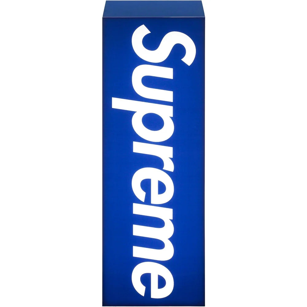 Supreme Box Logo Lamp Blue