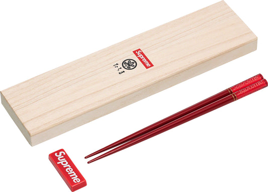 Supreme Chopsticks Set Red