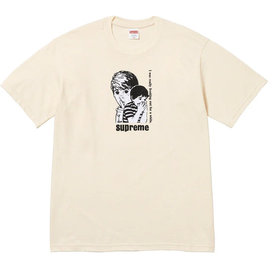 Supreme Freaking Out Tee Natural - The Hype Kelowna