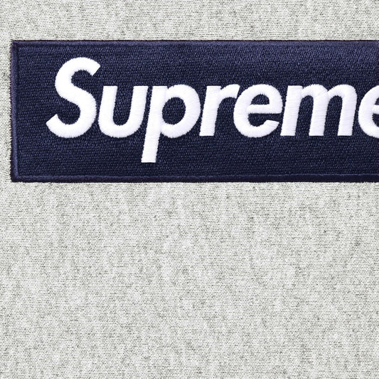 Supreme Box Logo Hooded Sweatshirt (FW25) Heather Grey