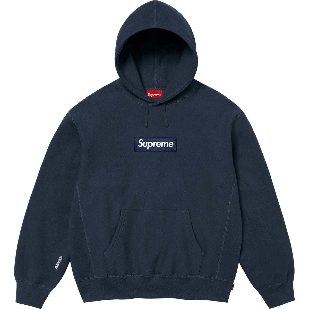 Supreme Box Logo Hooded Sweatshirt (FW25) Navy