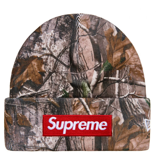 Supreme New Era Box Logo Beanie Realtree Camo (FW25)