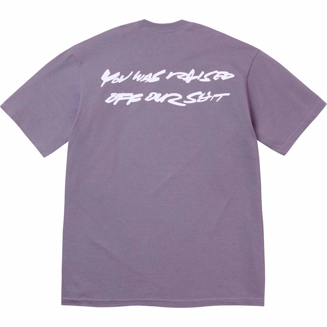 Supreme Futura Box Logo Tee Dusty Purple