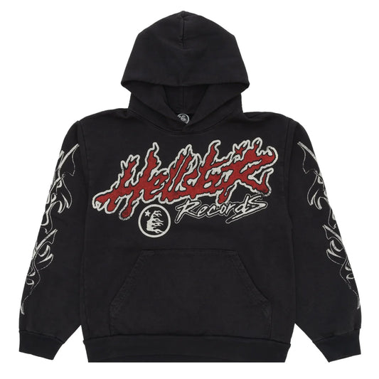 Hellstar Tour Hoodie Faded Black