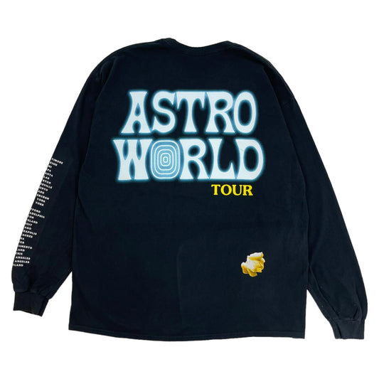 Travis Scott Astroworld Tour L/S Tee Black