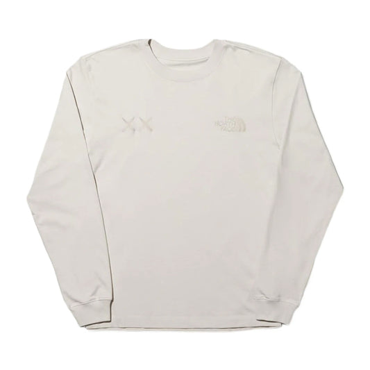 KAWS x The North Face L/S Tee Moonlight Ivory