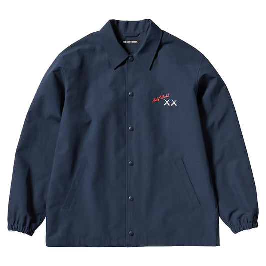 KAWS Uniqlo Warhol Coach Jacket Navy