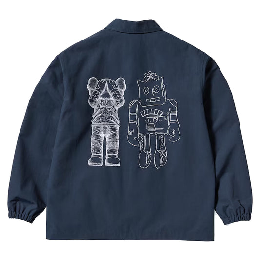 KAWS Uniqlo Warhol Coach Jacket Navy