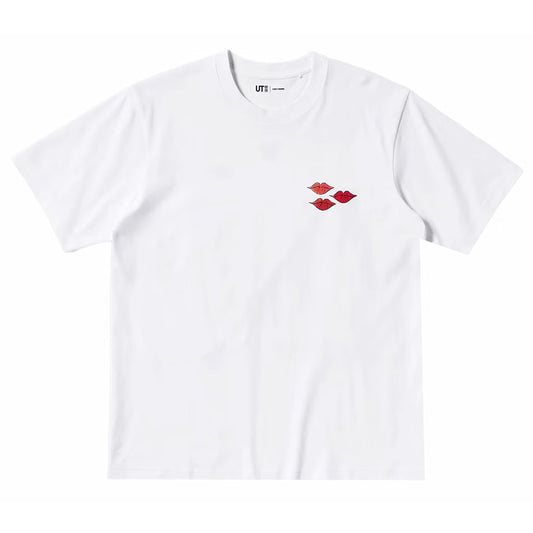 KAWS Kids Uniqlo Warhol Love Graphic Tee White